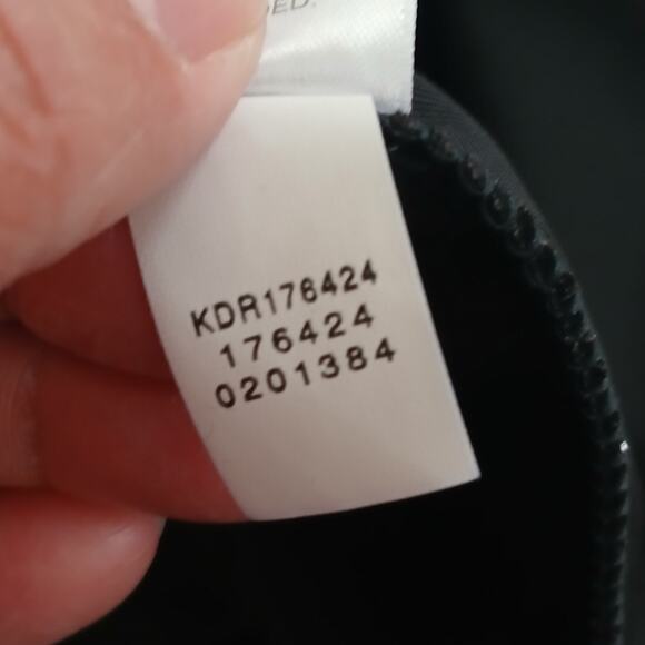 J. Jill Women’s 4X Velvet Wrap Dress Black Midi Tassel Tie Waist - Picture 11 of 16